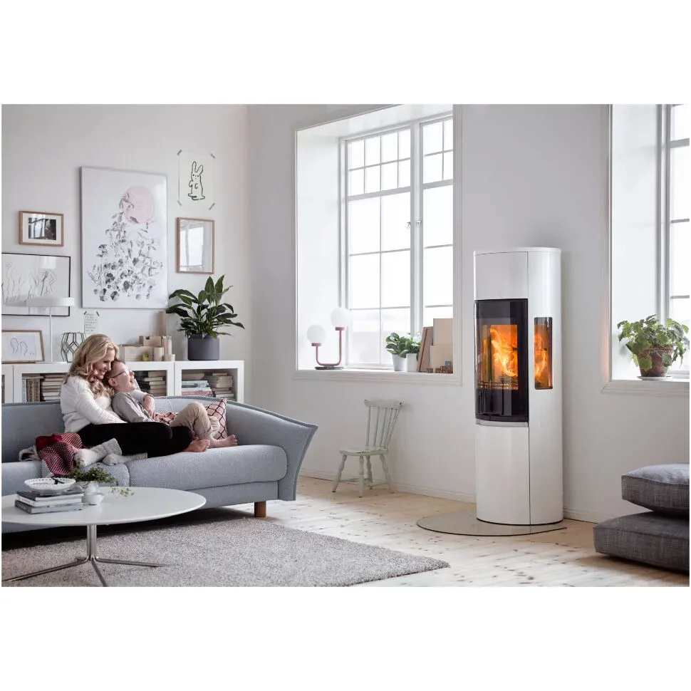 Печь камин Contura 596G:1 Style цвет белый 