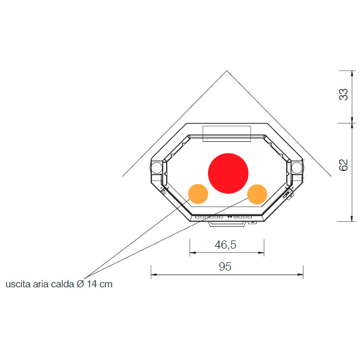 Каминная топка EdilKamin IC TEKNO 3N 