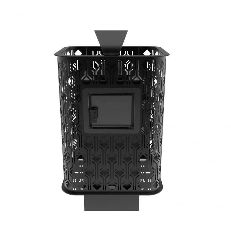 Банная печь Black Stove Varna 16 Aisi 430 закрытая 