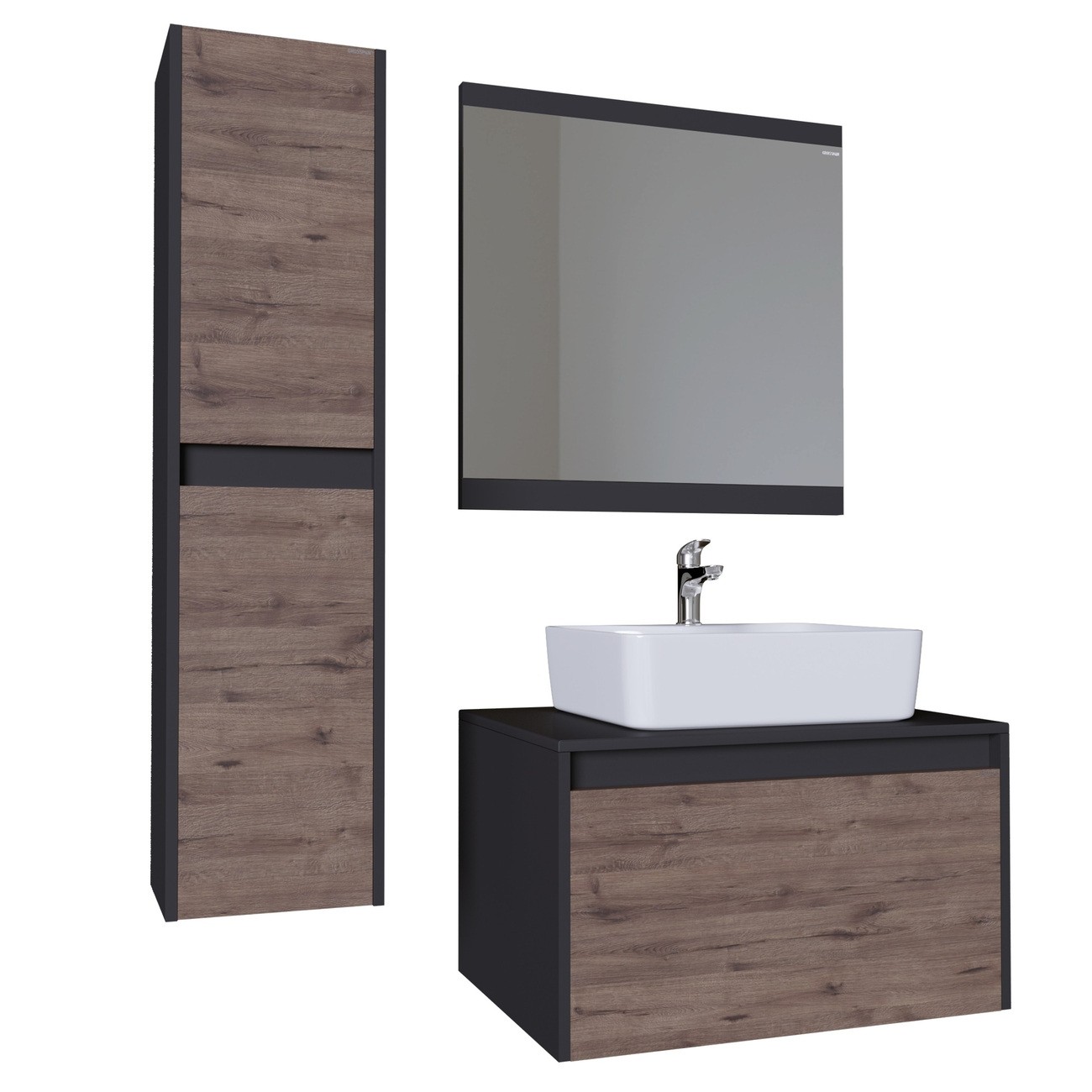 Раковина Grossman Classic GR-3017 (480х370х130) белая,1 место 