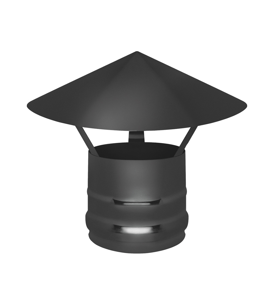 Зонт BLACK (AISI 430/0,5мм) 