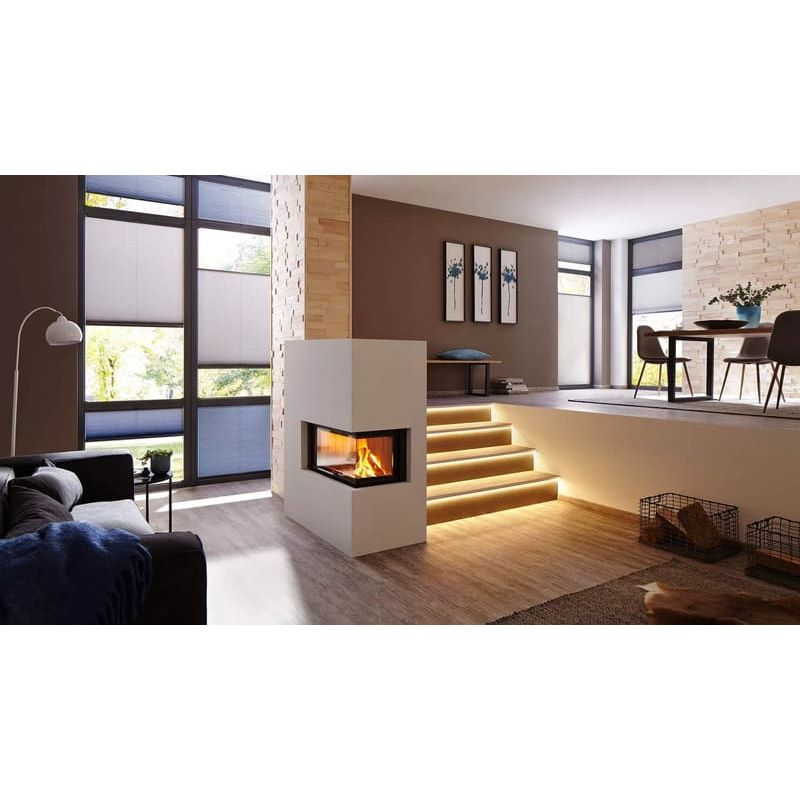 Каминная топка SPARTHERM Varia AS-2Rh чёрный шамот 