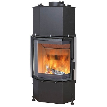Каминная топка 600/57 K WW ECOPLUS, чёрная (Hark) 
