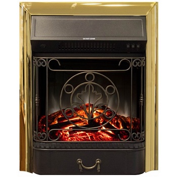 Электроочаг Real Flame Majestic Lux Brass (Маджестик Люкс Брасс) 