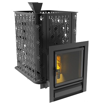 Банная печь Black Stove Varna 26 Aisi 430 закрытая 