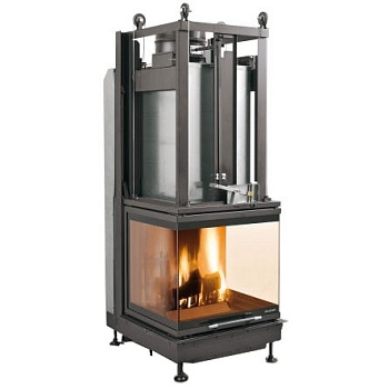 Каминная топка Palazzetti Ecomonoblocco S66 3D 