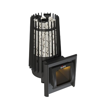 Дровяная печь для бани Grill’D Cometa Vega 180 Long Window Max 2025 
