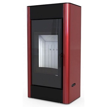 Печь камин DEFRO HOME SOLUM 9кВт красная сталь 