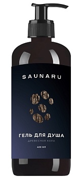 SAUNARU Гель для душа Древесная кора, 400 мл, артикул SG400-WB 