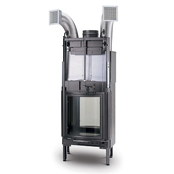 Каминная топка Palazzetti Ecomonoblocco 45 bifacciale 