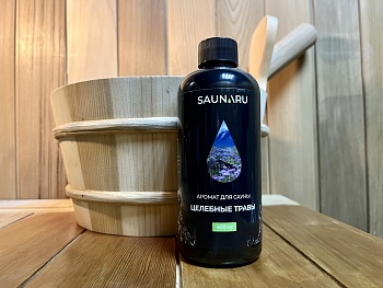 SAUNARU Ароматизатор для бани и сауны Целебные травы, 400 мл, артикул SA400-HH 
