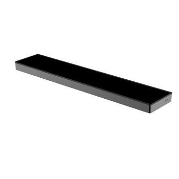 Полка для ванной Black&White Gravity, GA-9615GM, 50 см, gun metal 