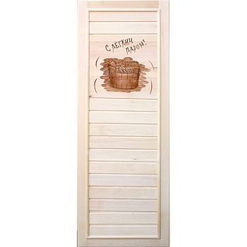 Дверь DoorWood С легким паром!, 750?1850 мм 