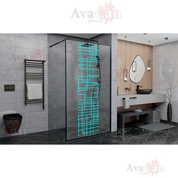 Душевая перегородка AvaCan LB120 