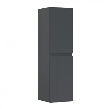 Пенал Orka Likya 3001084, 40 х 140 см, подвесной, цвет антрацит матовый 