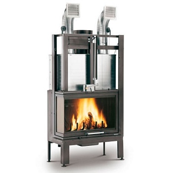 Каминная топка Palazzetti Ecomonoblocco 78 V08 SX 