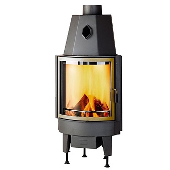 Каминная топка 600/57 RK ECOPLUS, рамка золото (Hark) 