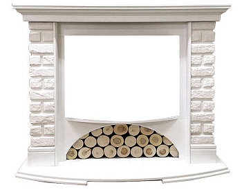 Портал Royal Flame Village кирпич белый под очаг Dioramic 25 FX 