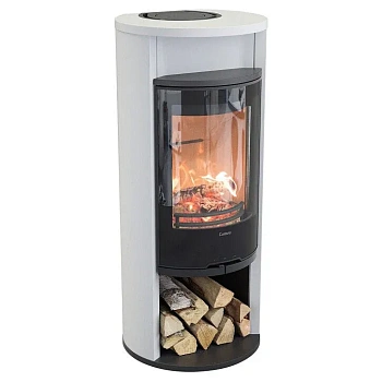 Печь камин Contura 610G:1 Style цвет белый 