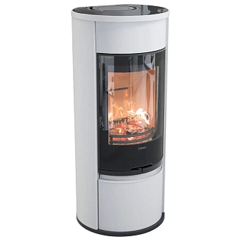 Печь камин Contura 610G:4 Style цвет белый 