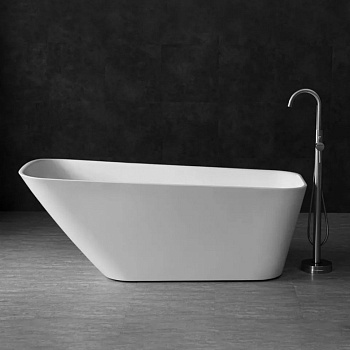 Ванна акриловая Frank F6106, 12517, 170 х 80 см, цвет белый 