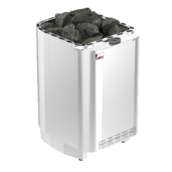 Электрическая печь SAWO SAVONIA COMBI SAVC-90NS-Z (9 кВт, с парогенератором,внутри оцинковка, снаружи нержавейка), выносной пульт (пульт и блок мощности докупаются отдельно) 
