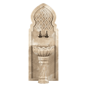 Арка мраморная для хамама АМ151 