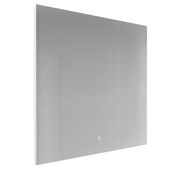 Зеркало Abber See AG6103SL-0.8, 80 см, с подсветкой, сенсорный выключатель, цвет белый 