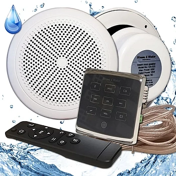 Комплект влагостойкой акустики SW 2 Black Eco 