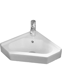 WW AISBACH 7012 GL-WT Раковина подвесная (глянцевая белая) 550х385х170 мм 