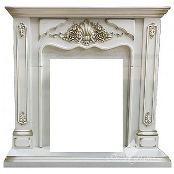 Портал InterFlame Versailles под очаги Fobos / Majestic (тёмный дуб) 