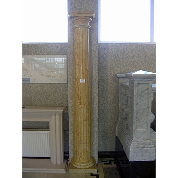 Полуколонна DORICA из мрамора Travertino Oro (Crumar) 