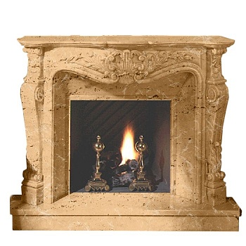 Портал DONATELLO, Travertino Romano aged (Crumar) 