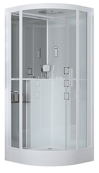 Душевая кабина Grossman GR-141, четверть круга, 100 x 100 см 