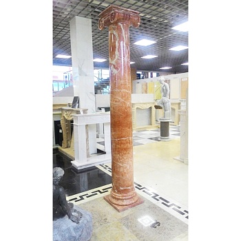 Колонна JONICA из мрамора Rojo Alicante (Crumar) 