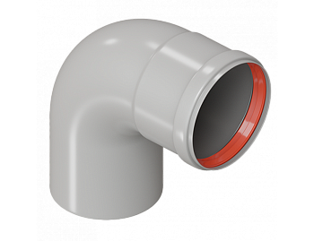 Колено Royal Thermo диам. 80 MF 90гр 