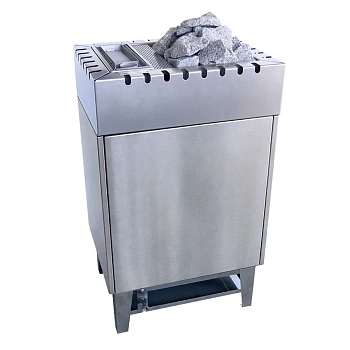 Электрическая печь Lang VapoTherm VG50, 9 кВт, с парогенератором (цвет: нержавеющая сталь) 