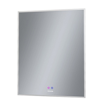 Зеркало PRAGMA-норма (700*800*45) LED с сенсорным выключателем и подогревом 