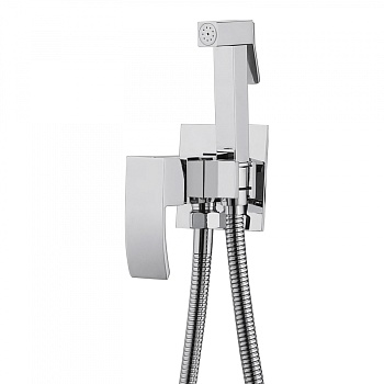 Гигиенический душ Abber Wasserfall, AF8625, со смесителем, хром 