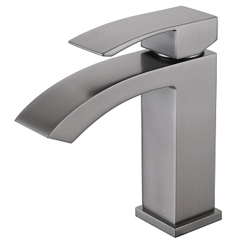 Смеситель Abber Wasserfall AF8610NG, для раковины, цвет никель 