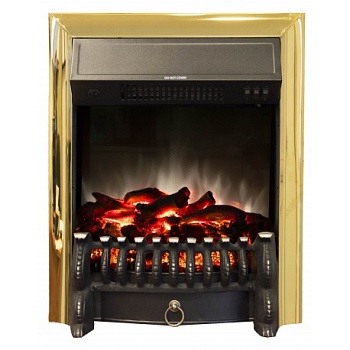 Электроочаг Real Flame Fobos Lux Brass (Фобос Люкс Брасс) 