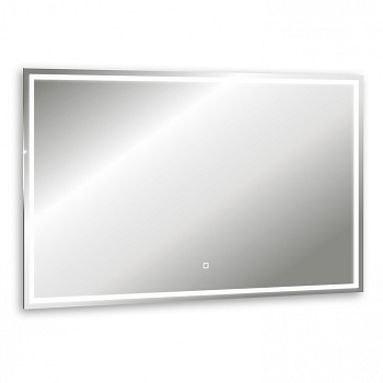 Зеркало Abber See AG6115SL-1.2, 120 см, с подсветкой, сенсорный выключатель, цвет белый 
