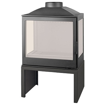 Печь LCI 5 GFLR Stove, два боковых стекла (Liseo Castiron) 