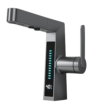 Смеситель для раковины Black&White SD3029GM 