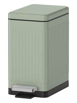 WW MAGY MG 6L Педальное ведро. Светло зеленый 
