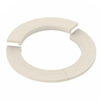SAWO Монтажный фланец для печи TOWER TH6, осина, арт. TH-COLLAR-W6-A 