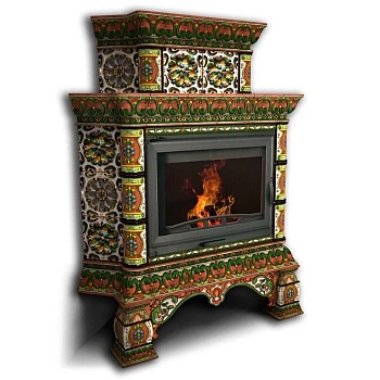 Облицовка каминная КимрПечь Кострома Угловая Двухъярусная Июль 