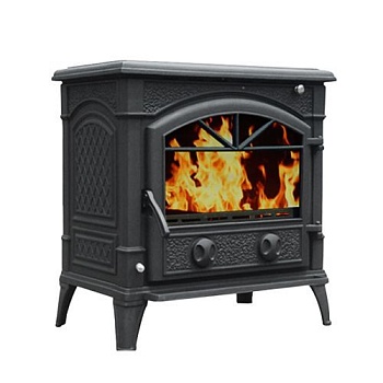 Чугунная печь для дома Harry Flame Гамильтон 