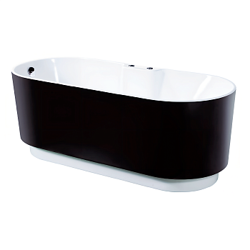 Аэромассажная ванна Orans BT-NL601 FTSH Black 