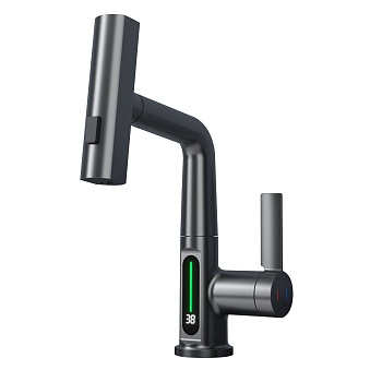 Смеситель для раковины Black&White SD3027GM 